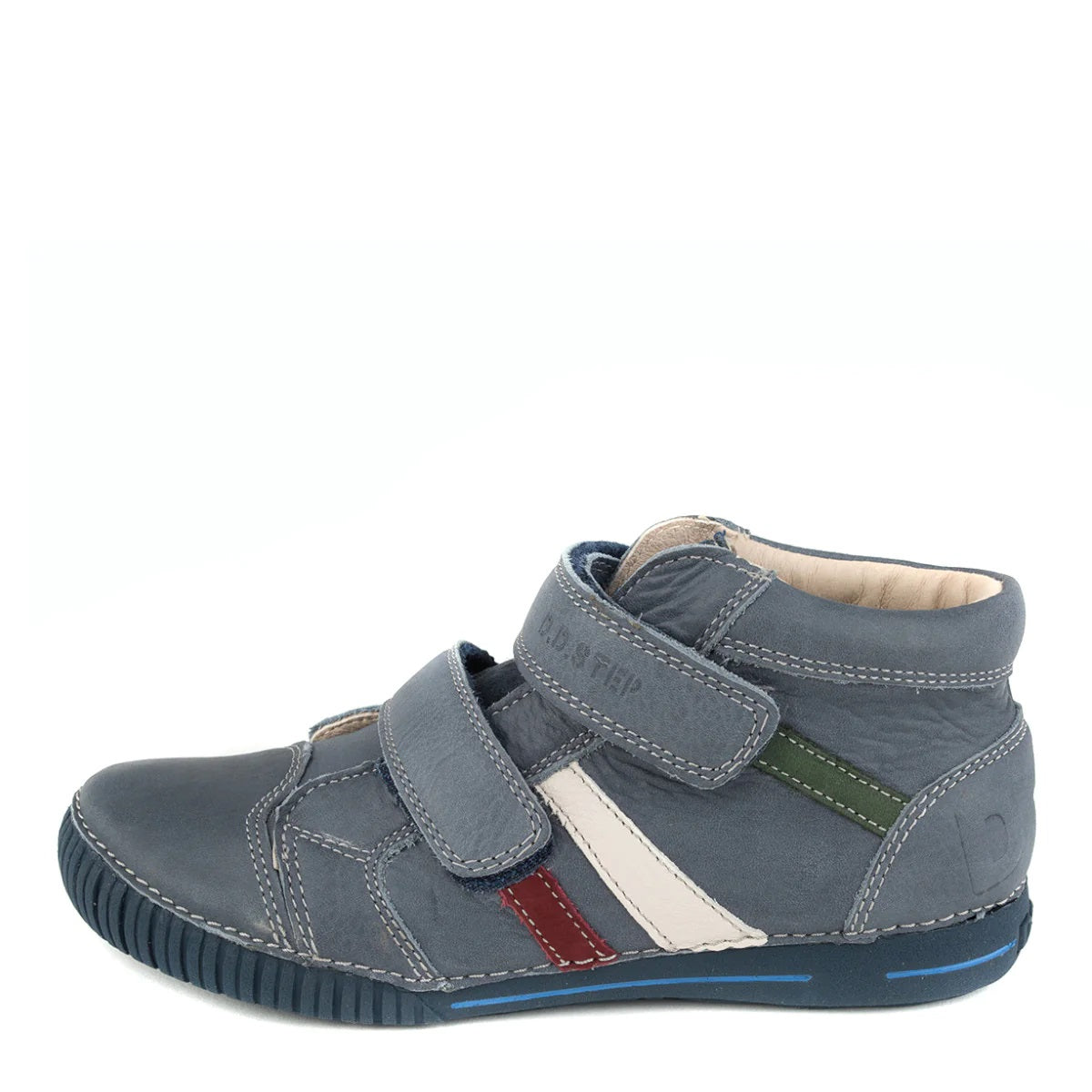 D.D. Step Big Kid Boy High-Top Shoes - Supportive Leather From Europe Kids Orthopedic - shoekid.ca