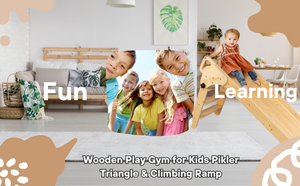 TIPPYTOE Wonderland: Foldable Pikler Ladder & Slide in Timeless Scandinavian Style - A Joyful, Safe Adventure in Your Playroom - shoekid.ca