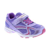 Tsukihoshi Glitz Purple/Purple Girls&#39; Running Shoes Machine Washable