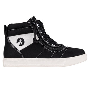 Black BILLY Street Short Wrap High Tops -Shoekid.ca