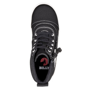 Black BILLY Street Short Wrap High Tops -Shoekid.ca