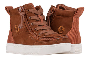 Toddler Cognac BILLY Classic Lace Highs -Shoekid.ca