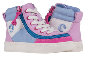 Toddler Pink Colorblock BILLY Street High Tops -Shoekid.ca