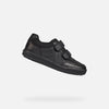 GEOX J ARZACH B. E- GBK+SMO LEA BLACK - Shoekid.ca