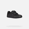 GEOX J ARZACH B. E- GBK+SMO LEA BLACK - Shoekid.ca