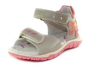 D.D. Step Girls Sandals AFO Friendly - Supportive Leather Shoes From Europe Kids Orthopedic - shoekid.ca