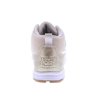 Tsukihoshi Tokyo Kids: Gold Champagne 100% Waterproof, Lightweight, Machine Washable Sneakers