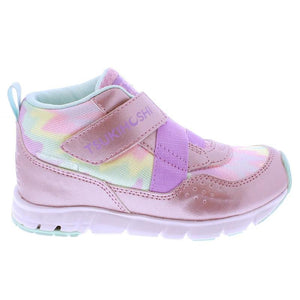 Tsukihoshi Tokyo Kids: Pink Multi 100% Waterproof, Lightweight, Machine Washable Sneakers