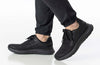 BILLY Men&#39;s Black Athletic Sneakers with Orthopedic Zipper for Easy Entry, AFO-Compatible, Wide-Width, Ankle Support