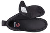 Billy Classic Lace High Tops with zip open, showing easy entry feature for toddlers and big kids. Functional and fashionable kids shoes.