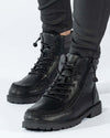 Kid&#39;s Black BILLY Lugs -Shoekid.ca