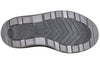 Tread design of Black/Grey BILLY Ice II Winter Boots ideal for diabetes, plantar fasciitis, bunions, wide and extra wide feet.