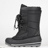 BILLY ICE Winter Boots for Kids - AFO Friendly, Black Insulated Boots for Cold Weather