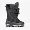 BILLY ICE Winter Boots for Kids - AFO Friendly, insulated to -40 degrees, black side view.