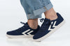Navy/White BILLY CS 1.0 Sneaker Low Tops with laces and wraparound zipper for easy on and off; kids&#39; fashion-forward shoes.