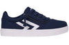 Billy Navy/White CS 1.0 Sneaker Low Tops for kids, featuring easy laces and wraparound zipper for convenient wear.