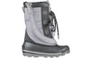 Black and grey BILLY Ice II Winter Boots, suitable for diabetes, plantar fasciitis, bunions, wide feet, and orthotics use.