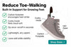 BILLY × TippyToe Kids’ Anti-Toe-Walking Shoes | Toddler–Big Kid