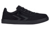 Men&#39;s Black BILLY CS 1.0 Low Top Sneaker with functional laces and zipper for orthotics, wheelchair use, wide feet, and plantar fasciitis.