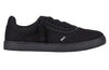 Men&#39;s Black BILLY Sneaker Low Tops for diabetes, plantar fasciitis, bunions, wide feet, wheelchair use, and orthotics.
