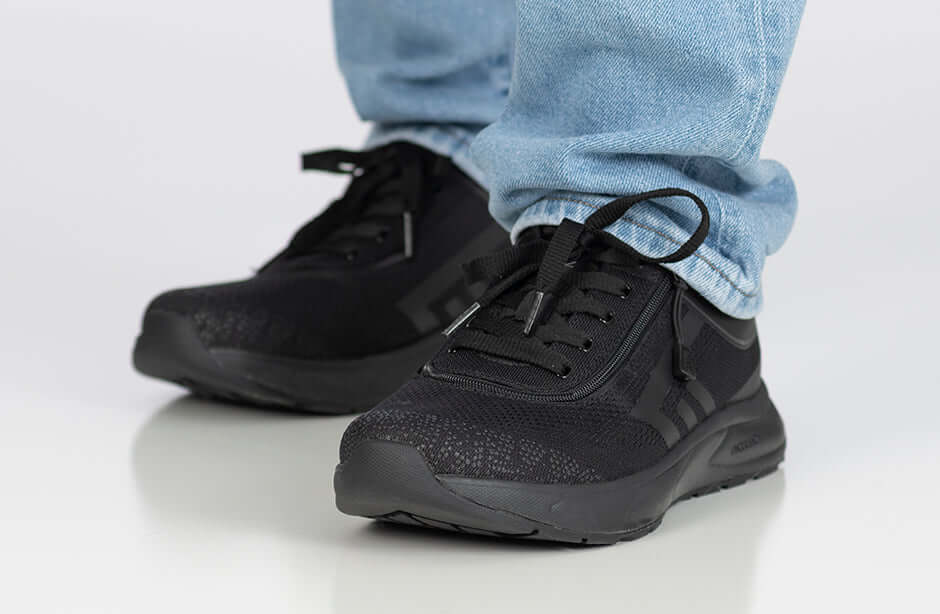 Men&#39;s Black to the Floor BILLY Sport Inclusion 2.0 Athletic Sneakers -Shoekid.ca