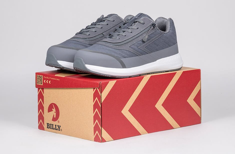 Men&#39;s Charcoal BILLY Goat CPMA Certified AFO-Ready -Shoekid.ca