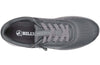 Top view of Men&#39;s Charcoal BILLY Sport Inclusion Too Sneakers, ideal for diabetes, plantar fasciitis, and orthopedic needs.