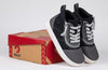 Men&#39;s Grey Colorblock BILLY D|R Short Wrap High Tops, ideal shoes for diabetes, plantar fasciitis, bunions, and wide feet.