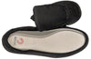 Men&#39;s black Billy lace low shoes with removable insoles, ideal for diabetes, plantar fasciitis, wide feet, and orthotic use.