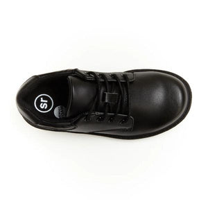 Stride Rite Murphy Boys Leather Black Uniform Shoes