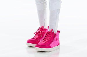 Pink Print BILLY Classic D|R High Tops -Shoekid.ca