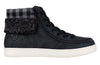 Women&#39;s Black/Charcoal BILLY Cuffs -Shoekid.ca