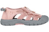 Women&#39;s Blush BILLY River Sandals, orthopedic shoes, AFO-compatible, faux leather, adjustable bungee, zipper, ankle support, wide-width. 