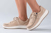 Women&#39;s Tan Suede BILLY Comfort Lows (CPMA Approved) -Shoekid.ca