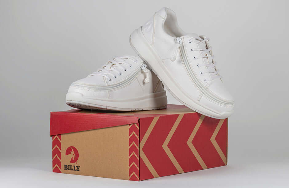Women's White BILLY Work Comfort Lows (CPMA Approved) -Shoekid.ca