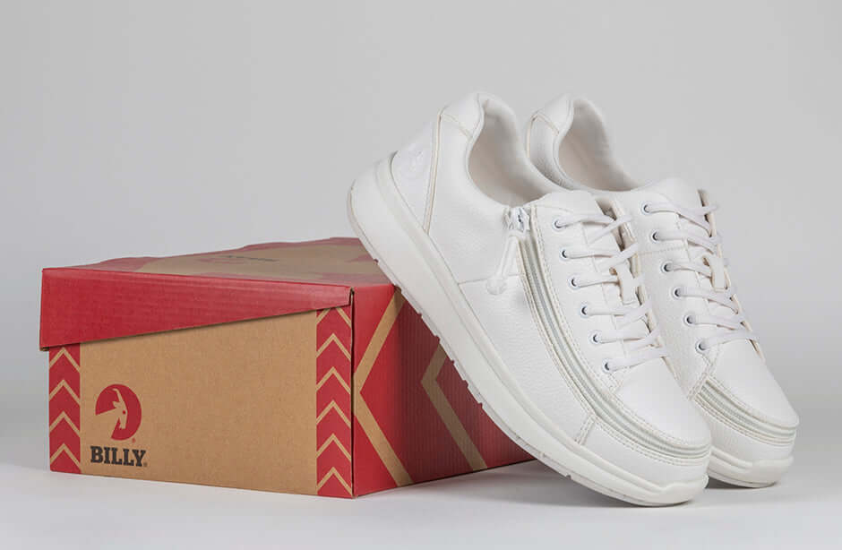 Women's White BILLY Work Comfort Lows (CPMA Approved) -Shoekid.ca