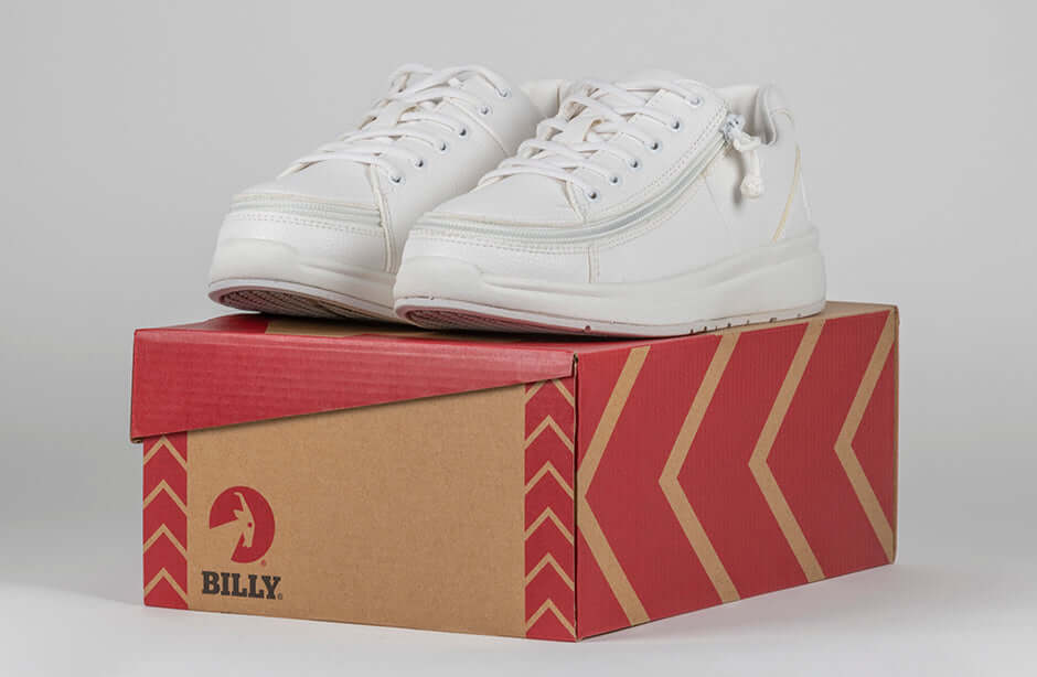 Women's White BILLY Work Comfort Lows (CPMA Approved) -Shoekid.ca