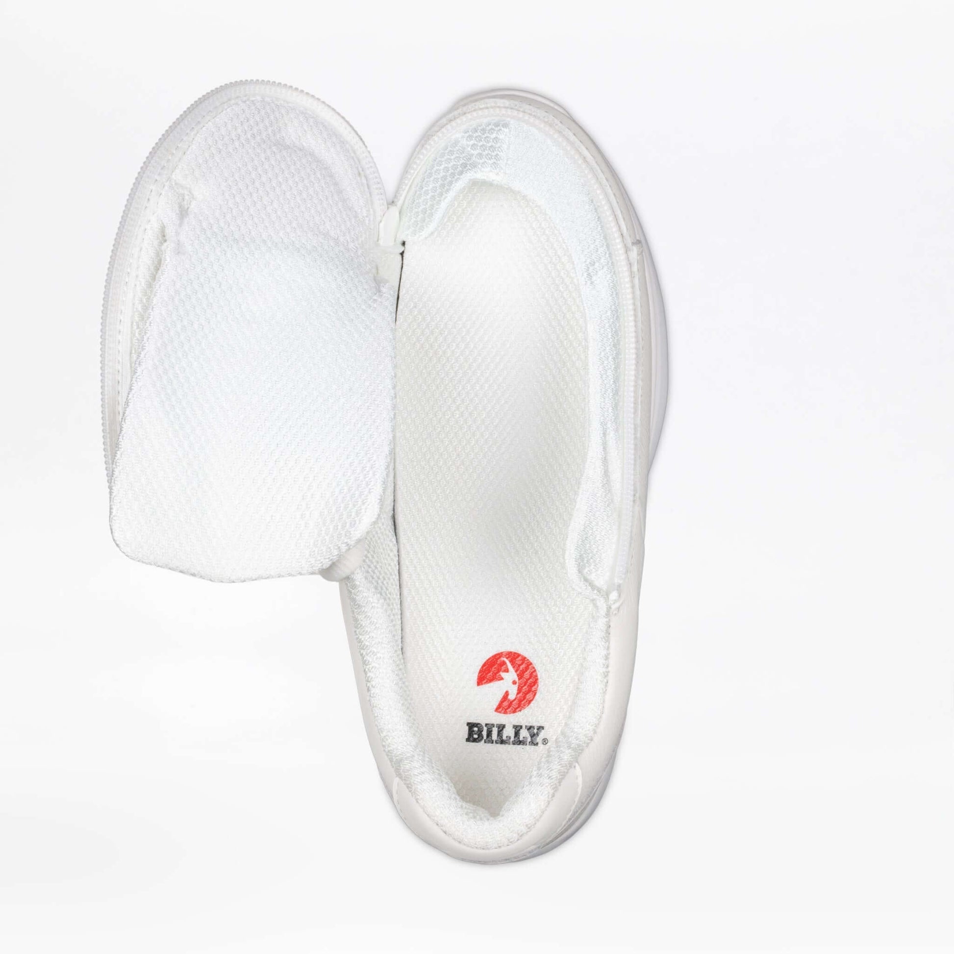 Women's White Leather BILLY Comfort Plush -Shoekid.ca