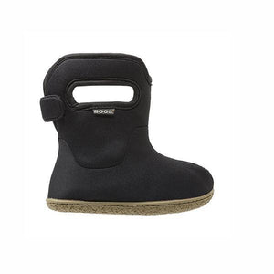 Baby Bogs Solid Black Waterproof Toddler Boots -10C Warm - ShoeKid.ca