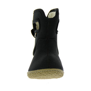 Baby Bogs Solid Black Waterproof Toddler Boots -10C Warm - ShoeKid.ca