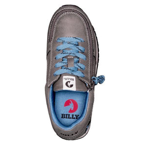 Billy Gray Blue Jogger Kids Adaptable Boys Sneaker (EasyOn) - ShoeKid.ca