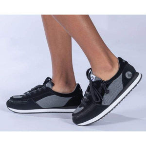 Billy Kids Black Charcoal Jogger Adaptive Sneaker (EasyOn) - ShoeKid.ca