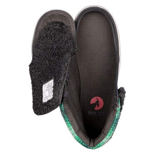 Billy Kid's Charcoal BILLY Cuff Adaptable Shoes (Easy On) - ShoeKid.ca