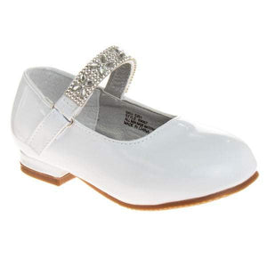 Josmo Girls White Dress Shoes (Toddler) - ShoeKid.ca