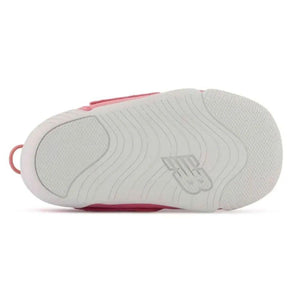 New Balance Pink Hook & Loop Girls Running Shoes (WIDE) - ShoeKid.ca