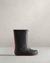 Original Kids First Classic Insulated Black/Logo Red Rain Boots - ShoeKid.ca