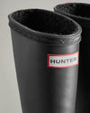 Original Kids First Classic Insulated Black/Logo Red Rain Boots - ShoeKid.ca