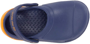 Stride Rite Bray Boys Navy Light-up Water Friendly Clog Sandals (Machine Washable) - ShoeKid.ca