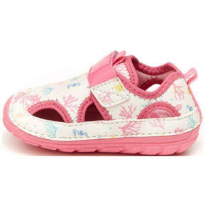 Stride Rite Splash White Multi Infant/Toddler Sandals (Water Friendly) - ShoeKid.ca