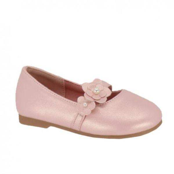 Taxi Daisy Girls Milk Pink Dress Shoes (Baby/Toddler/Little Kid) - ShoeKid.ca